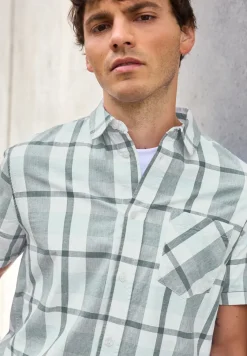 Kariertes Kurzarmhemd
