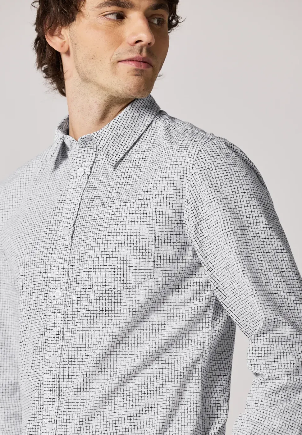 Kariertes Slim Fit Hemd