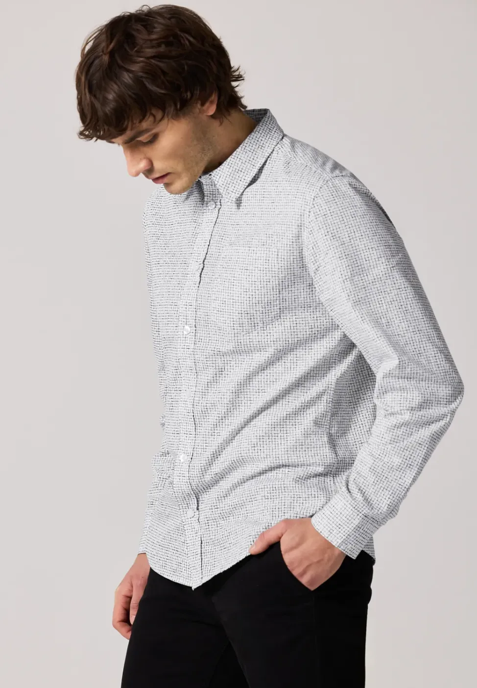 Kariertes Slim Fit Hemd
