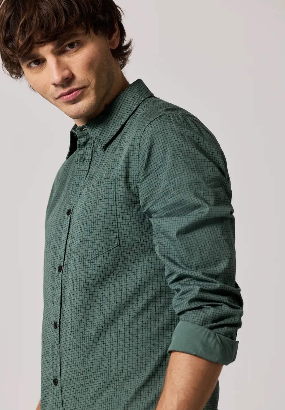 Kariertes Slim Fit Hemd