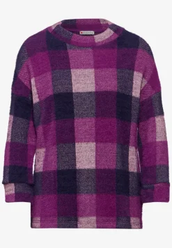 Kariertes Turtleneck Shirt