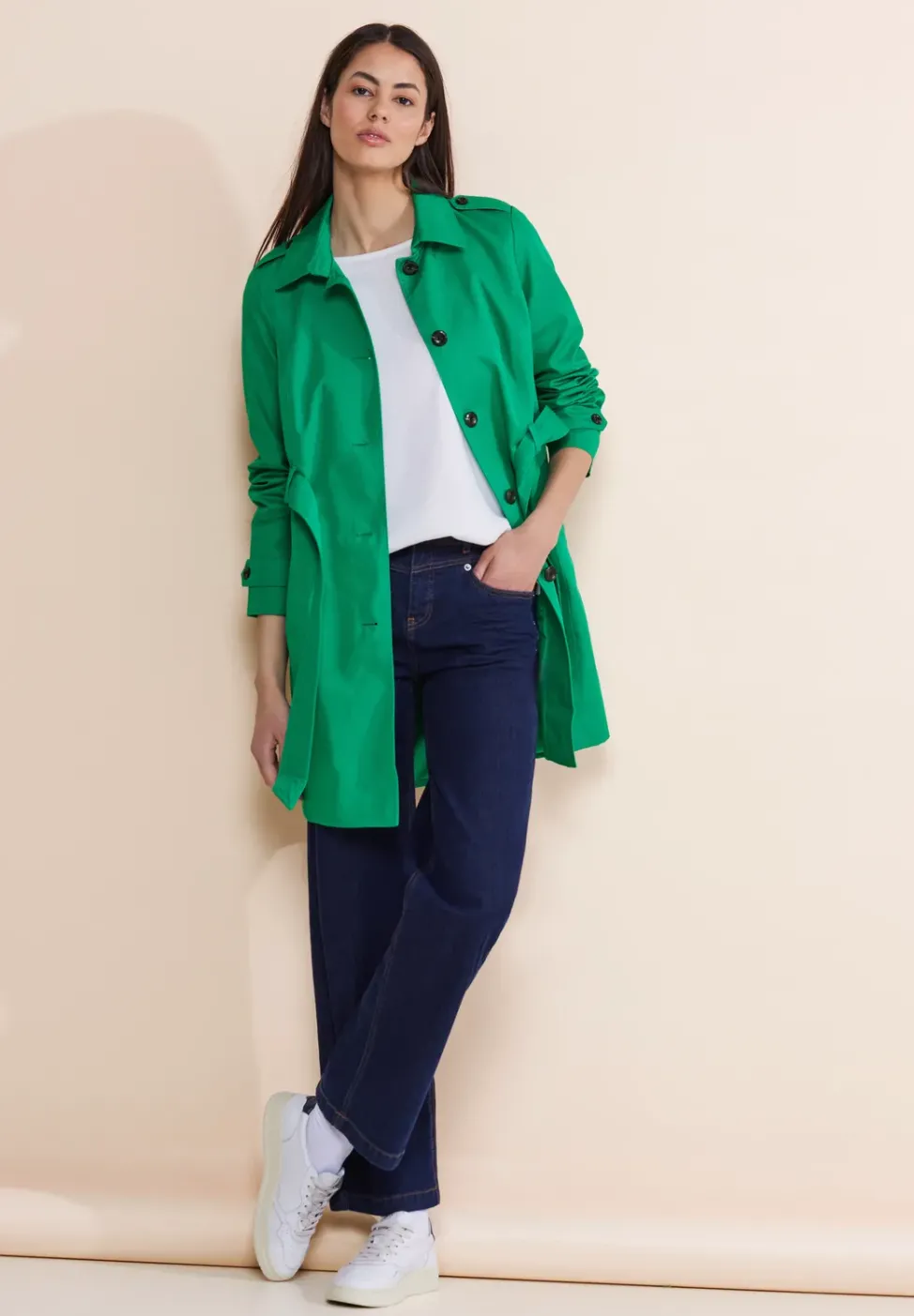 Klassischer Trenchcoat