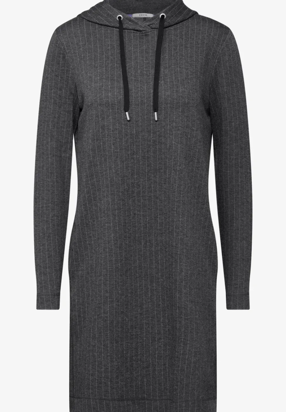 Kleid im Nadelstreifen-Look