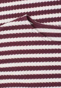 Kleid in Strick-Optik