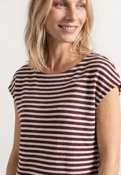 Kleid in Strick-Optik