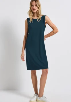 Kleid in Unifarbe