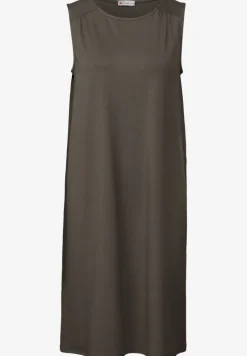 Kleid in Unifarbe