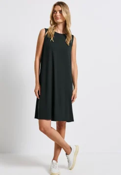 Kleid in Unifarbe
