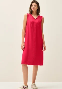 Kleid in Unifarbe