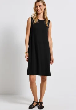 Kleid in Unifarbe