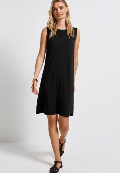 Kleid in Unifarbe