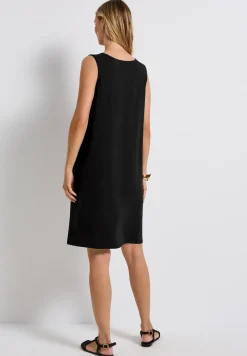 Kleid in Unifarbe