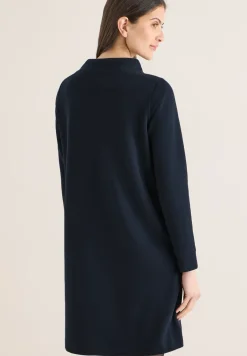 Kleid in Unifarbe