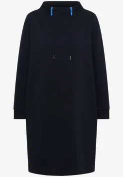 Kleid in Unifarbe