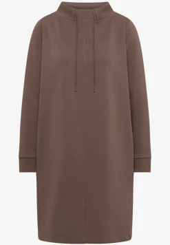 Kleid in Unifarbe