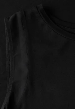 Kleid mit Chiffon-Detail