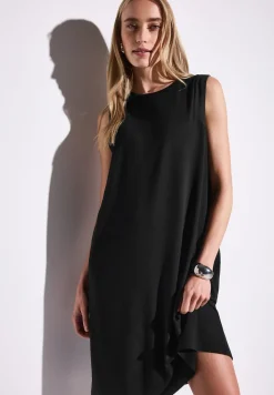 Kleid mit Chiffon-Detail