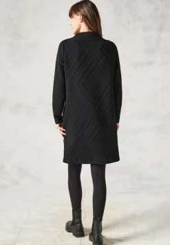 Kleid mit 3D-Strukturmuster