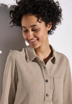 Kleid mit Hemdkragen
