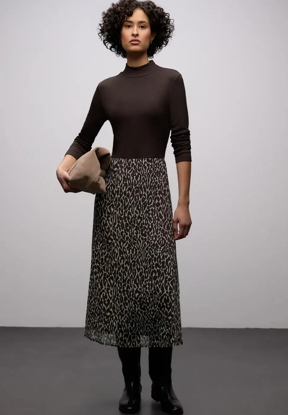 Kleid mit Leo-Rock