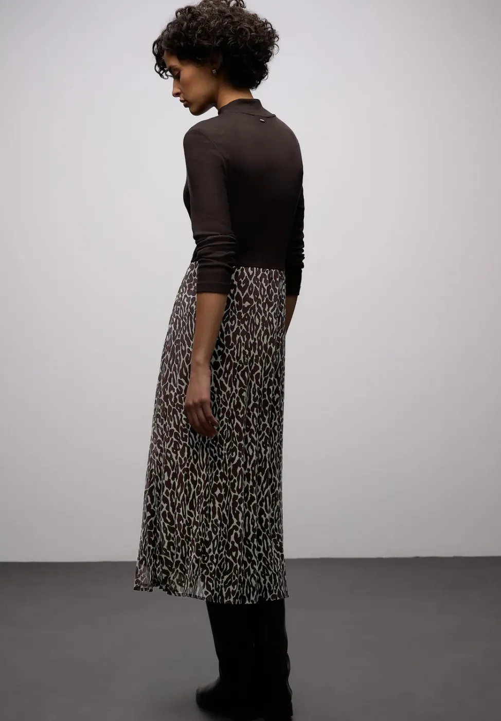 Kleid mit Leo-Rock