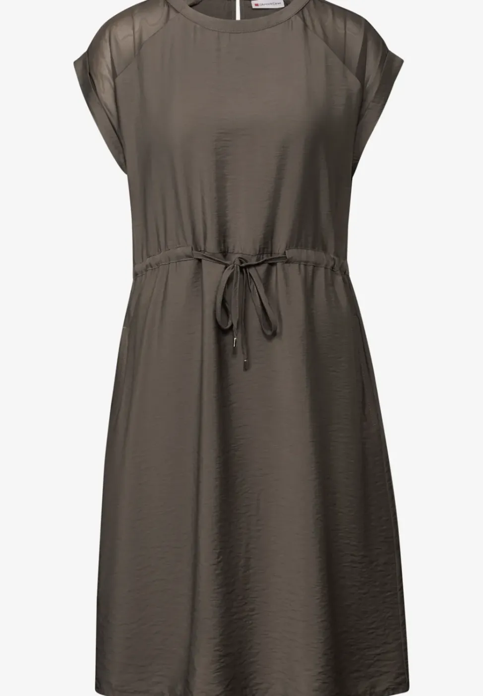 Kleid mit Mesh-Details