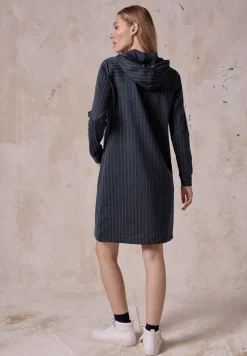 Kleid mit Nadelstreifen