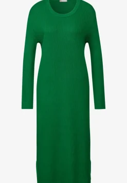 Kleid mit Rippenstruktur