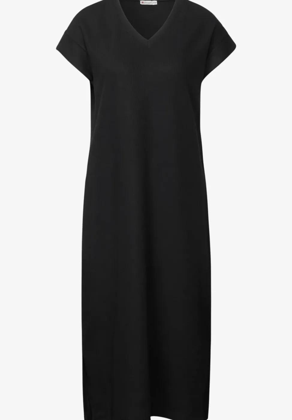 Kleid mit Rippstruktur