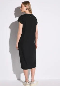 Kleid mit Rippstruktur