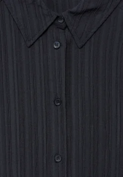 Kleid mit Streifen-Struktur