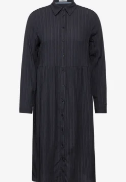 Kleid mit Streifen-Struktur