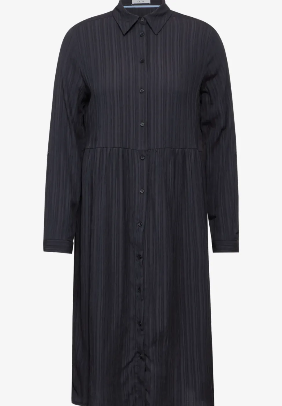 Kleid mit Streifen-Struktur