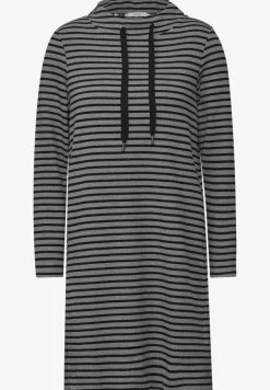 Kleid mit Streifenstruktur