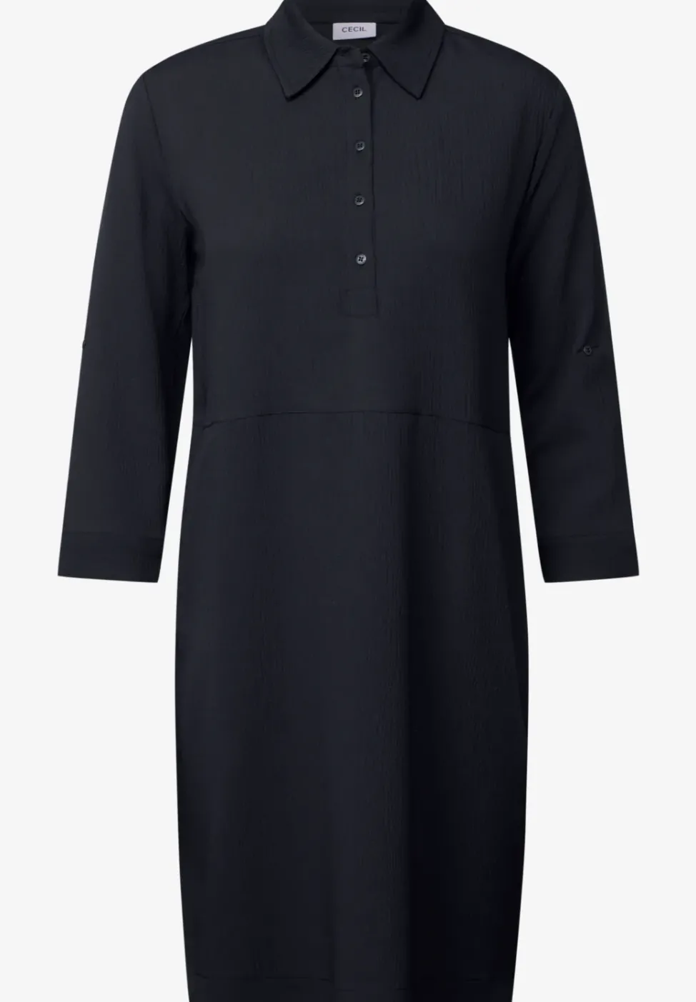 Kleid mit Struktur