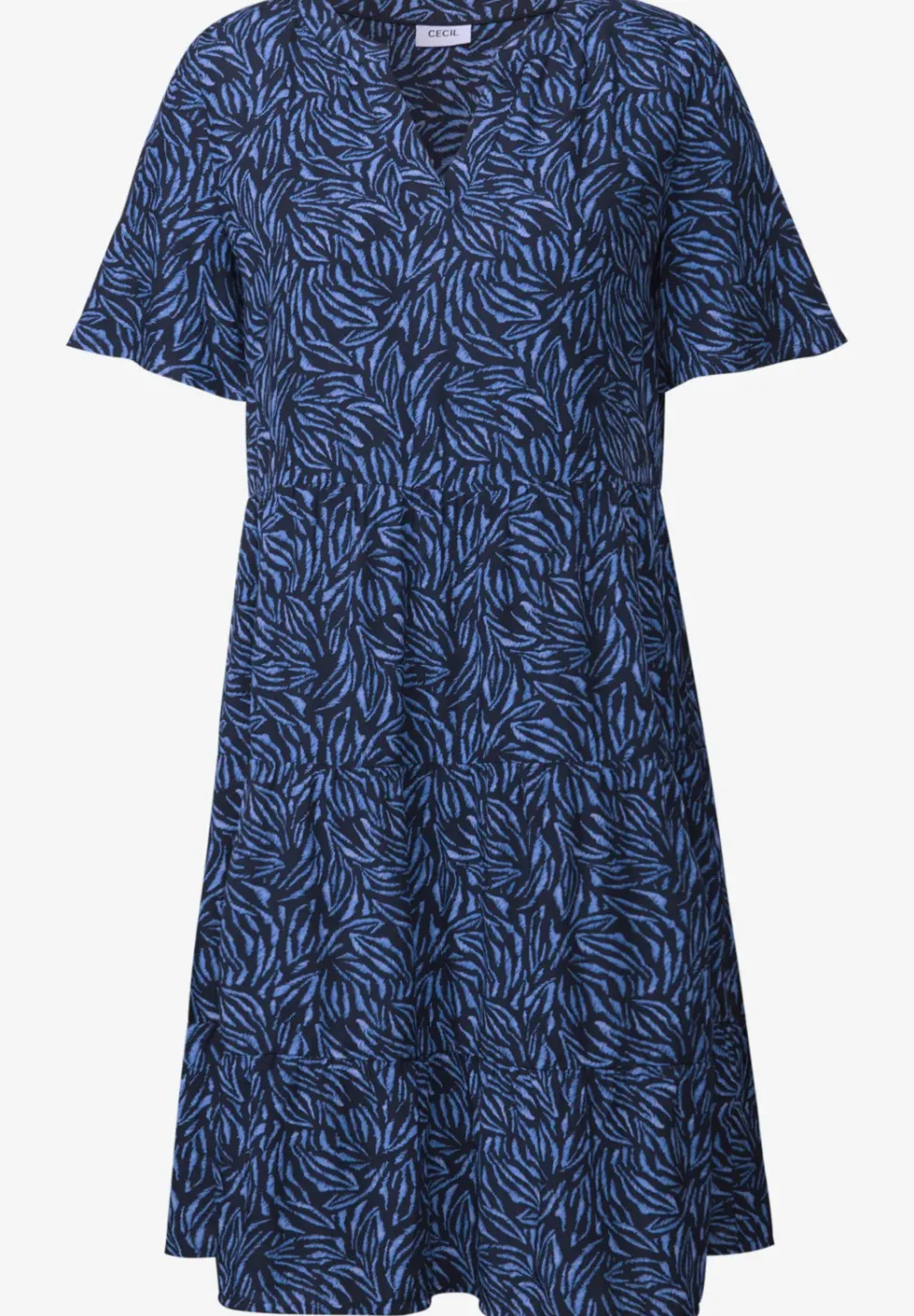 Kleid mit Volants