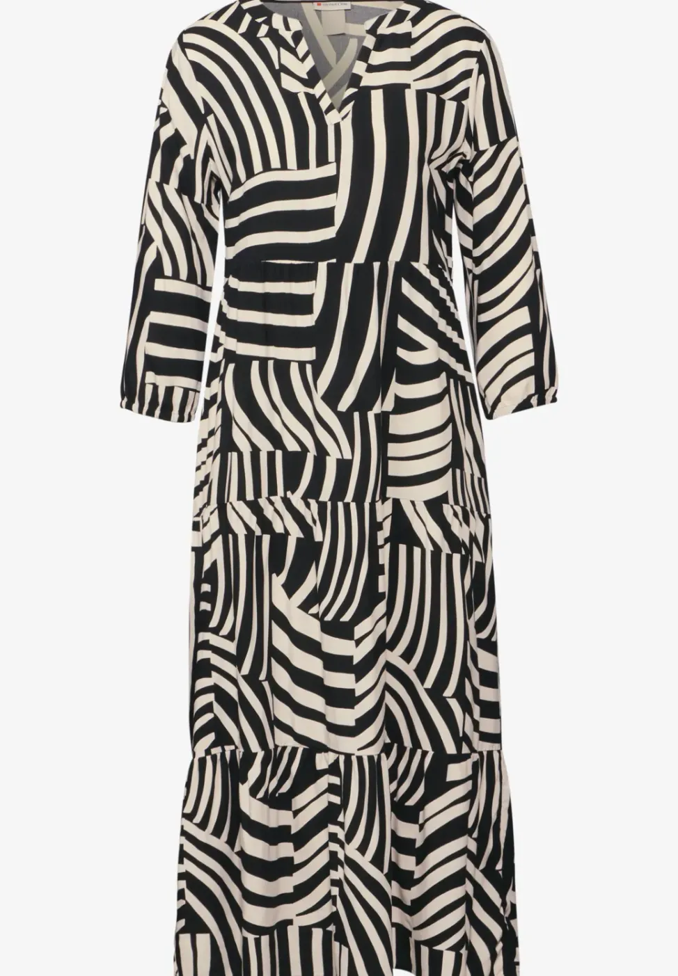 Kleid mit Volants