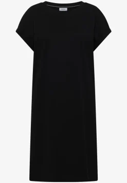 Knielanges Kleid aus Jersey