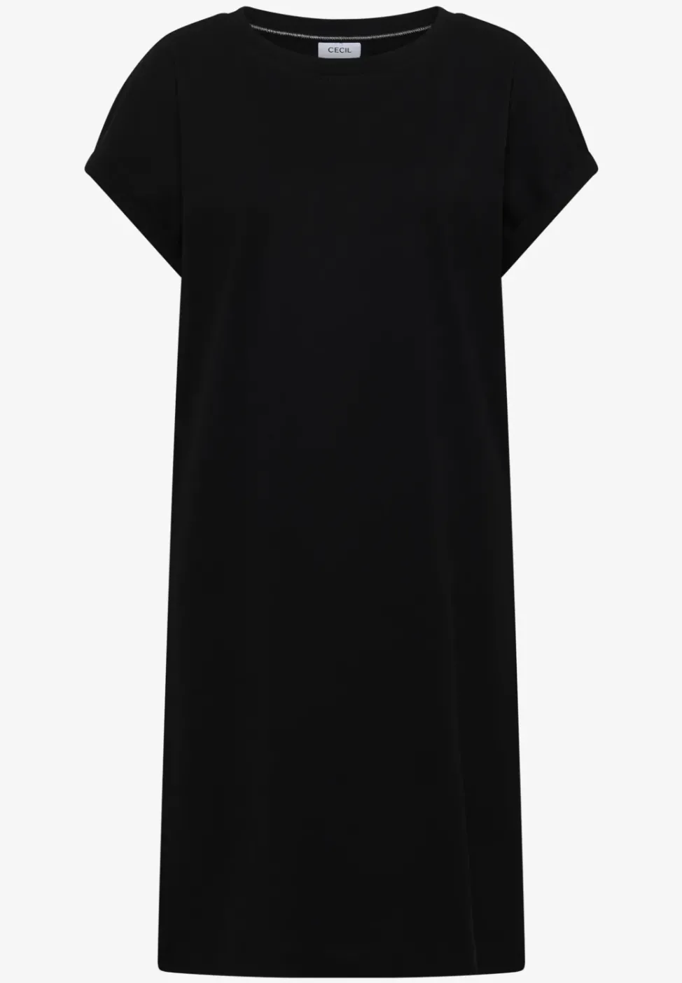 Knielanges Kleid aus Jersey