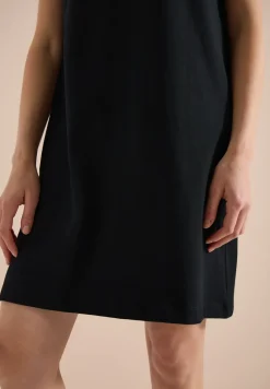 Knielanges Kleid aus Jersey
