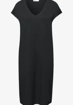 Knielanges Kleid aus Jersey