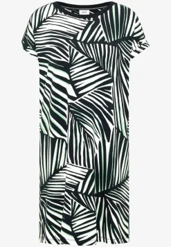 Knielanges Kleid aus Jersey