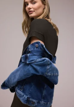 Knielanges Kleid aus Jersey