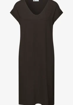Knielanges Kleid aus Jersey