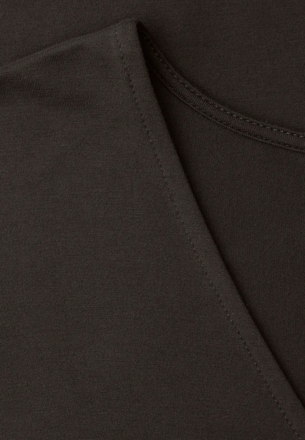 Knielanges Kleid aus Jersey