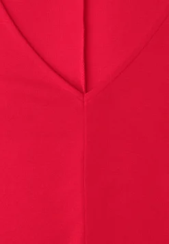 Knielanges Kleid aus Jersey mit Kurzarm