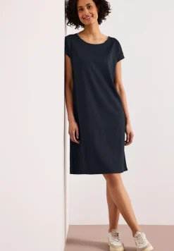 Knielanges Kleid aus Jersey