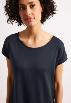 Knielanges Kleid aus Jersey