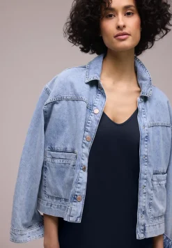 Knielanges Kleid aus Jersey