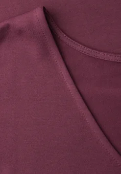 Knielanges Kleid aus Jersey